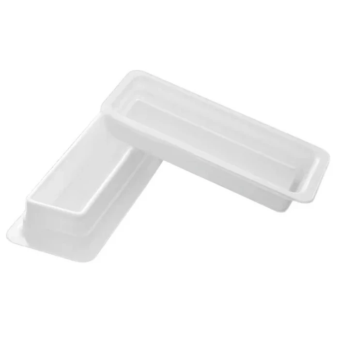 Ванночка для реактивов 60 мл, белая, п/с, уп. 5 шт.