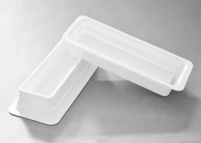 Ванночка для реактивов 60 мл, белая, п/с, уп. 5 шт.