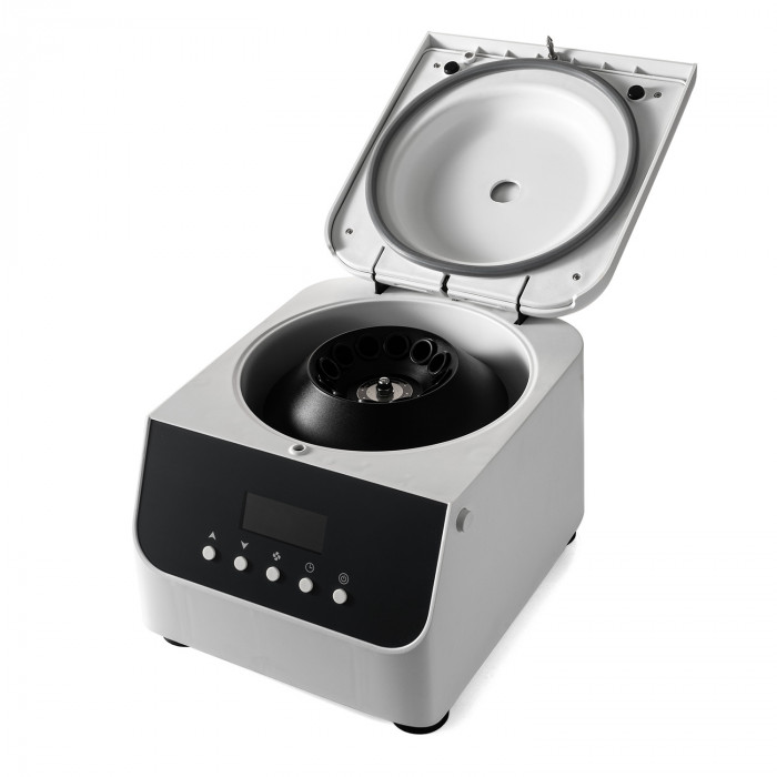 Центрифуга для пробирок 10 мл х 12 шт, 4000 об/мин, ускорение 2100 xg, мощность 200 W, цифровое управление, Лаборио LC-12Plus