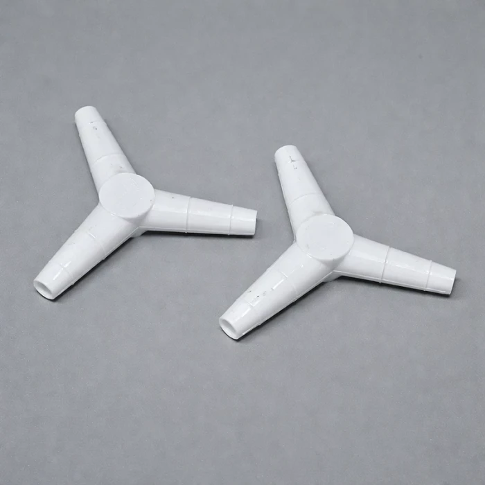 Переходник Y-образный, наружный диаметр 10/11/12, 120 градусов, п/п, Kartell, уп.10 шт