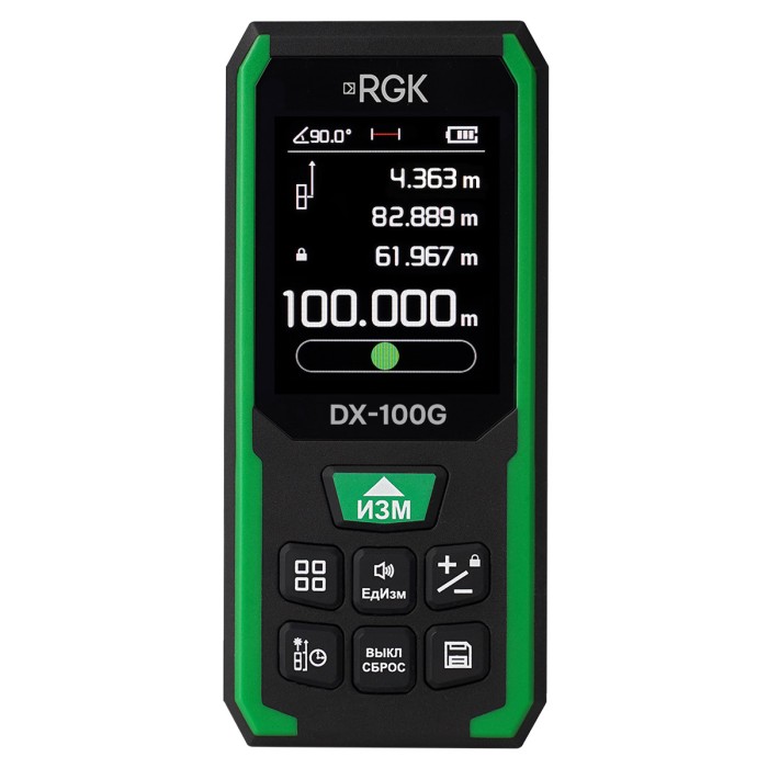 Лазерный дальномер RGK DX-100G
