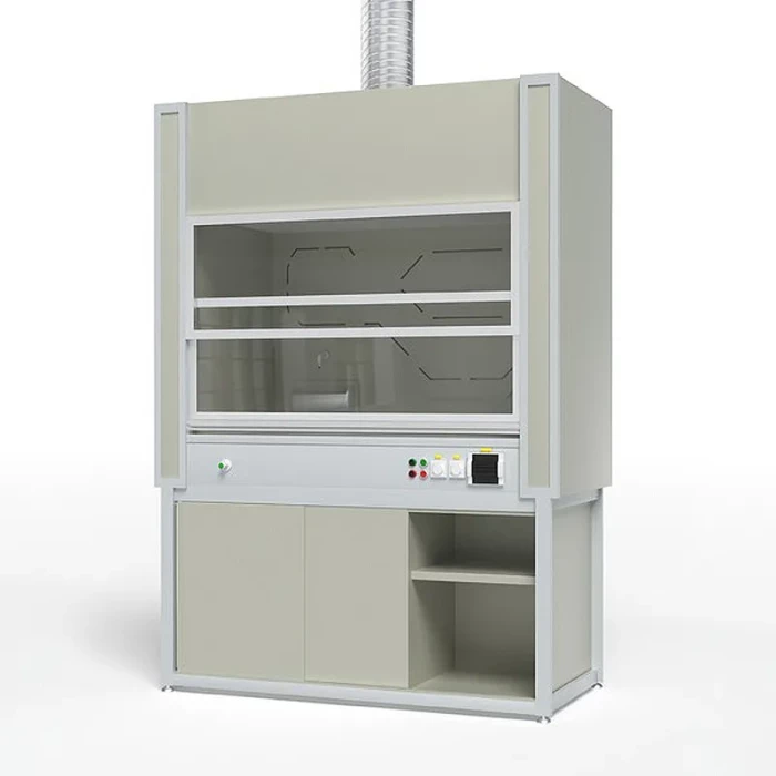 Вытяжной шкаф лабораторный из полипропилена ПП.ШВ.123 МК