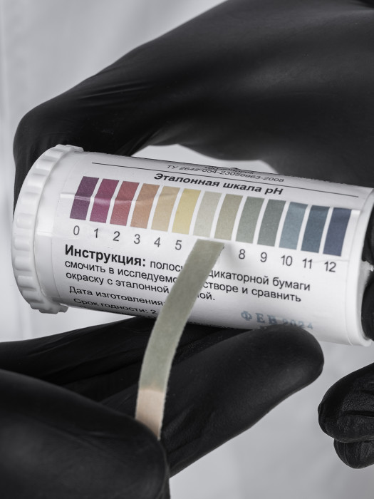Бумага индикаторная универсальная рН 0-12, уп. 100 шт., ТУ 2642-054-23050963-2008