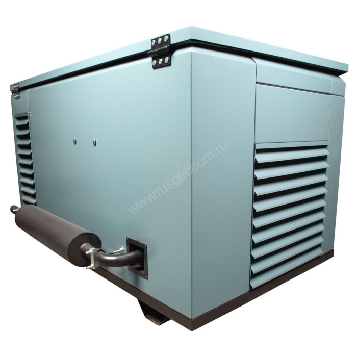 Супертихий летний кожух для генератора 1400SS RAL 7031