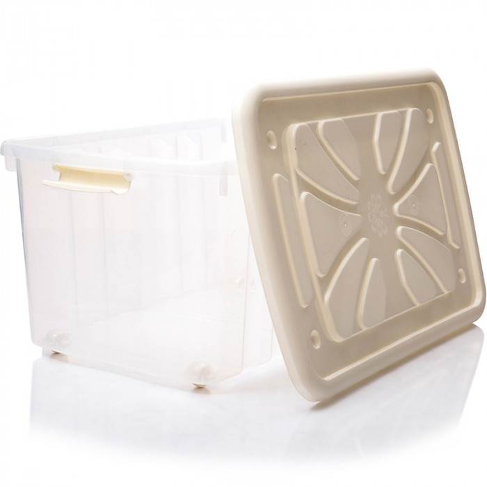 Ящик хозяйственный на колесах 600*400*300, 45 л.