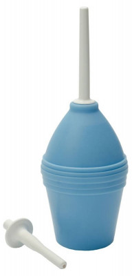 Спринцовка пластизольная поливинилхлоридная тип Б №15 (с двумя наконечниками)