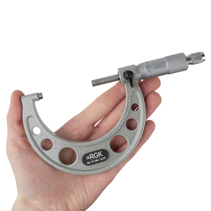 Микрометр RGK MPM-75 с поверкой