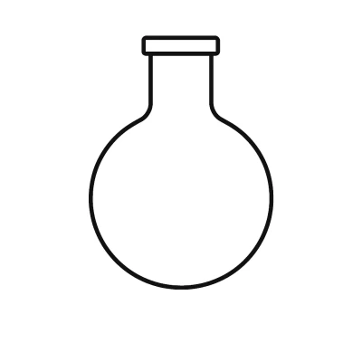 Колба круглодонная 250 мл, К-2-250-30 ТС короткая горловина