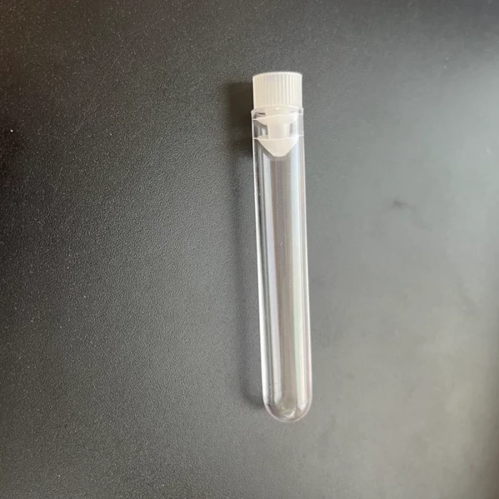 Пробирка цилиндрическая 5 мл 11.6 х 75 мм, с пробкой, без делений, п/п, уп. 500 шт.
