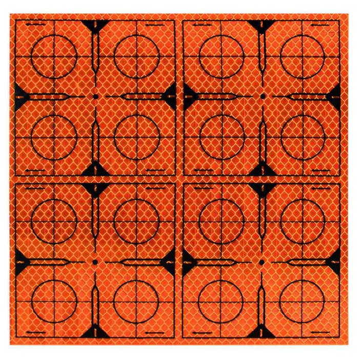 Отражатель пленочный RGK 90*90 мм (4 шт.) оранжевый