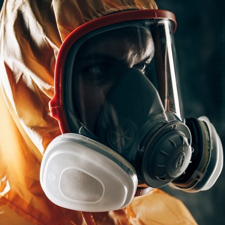 Держатель предфильтра (противоаэрозольного фильтра) Jeta Safety 5101, 2шт