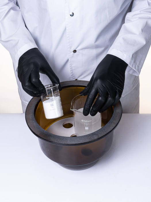 Эксикатор вакуумный с краном 1-210 мм, темное стекло