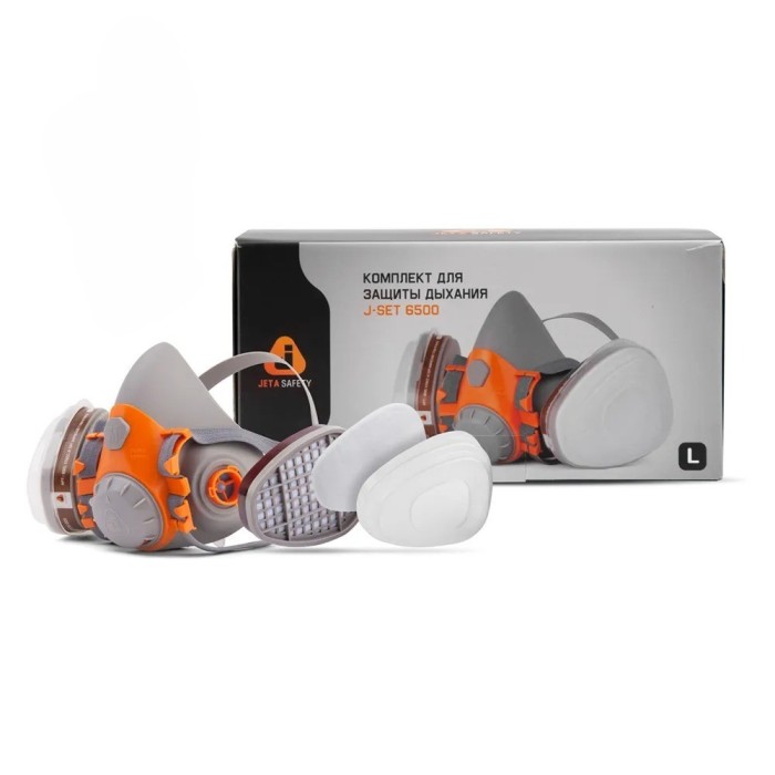 Комплект для защиты дыхания Jeta Safety J-SET 6500 размер L