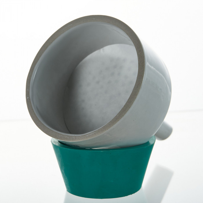 Набор для вакуумного фильтрования на 1000 мл (Бунзена 1000 мл, Бюхнера 130 мм, прокладка, фильтр белая лента 12,5 см, трубка 2 метра 8 мм)