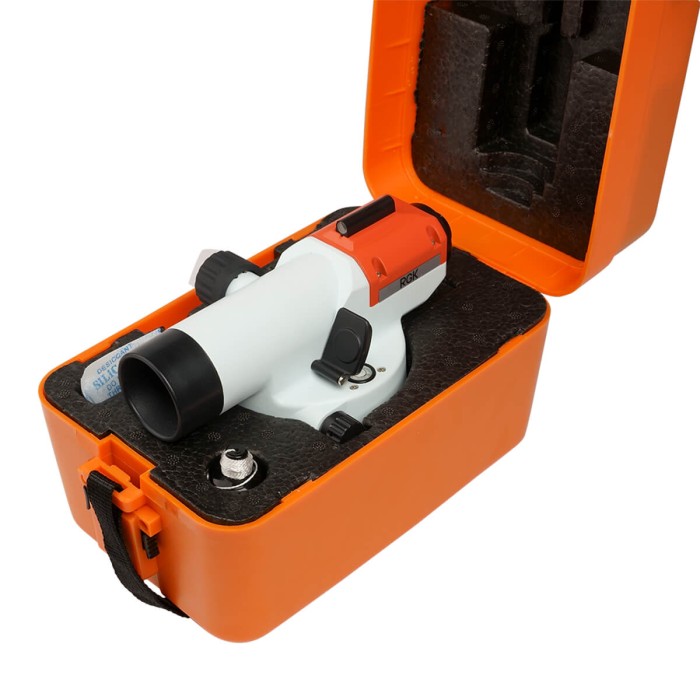 Комплект оптический нивелир RGK C-28 + штатив S6-N + рейка AMO S4