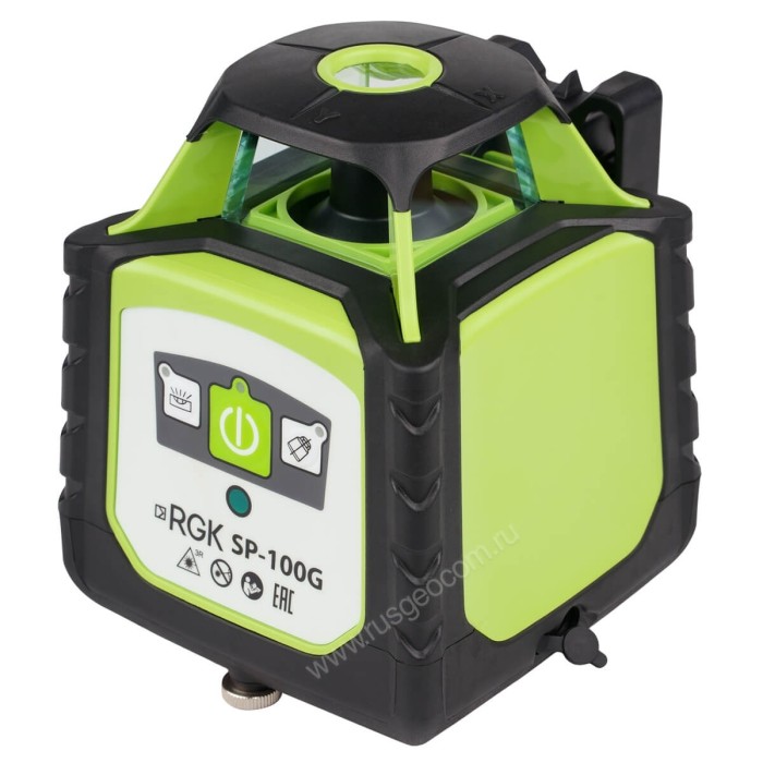 Ротационный нивелир RGK SP-100G с калибровкой