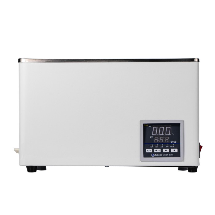 Баня водяная 2-х местная на 6 л, рабочая камера 300х150х140 мм, мощность 600 W, нагрев 100°C, датчик отсутствия воды, Лаборио WB100-2F