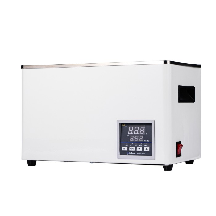 Баня водяная 2-х местная на 6 л, рабочая камера 300х150х140 мм, мощность 600 W, нагрев 100°C, датчик отсутствия воды, Лаборио WB100-2F