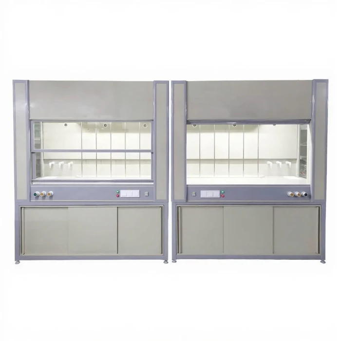 Вытяжной шкаф лабораторный из полипропилена ПП.ШВ.183 КГ