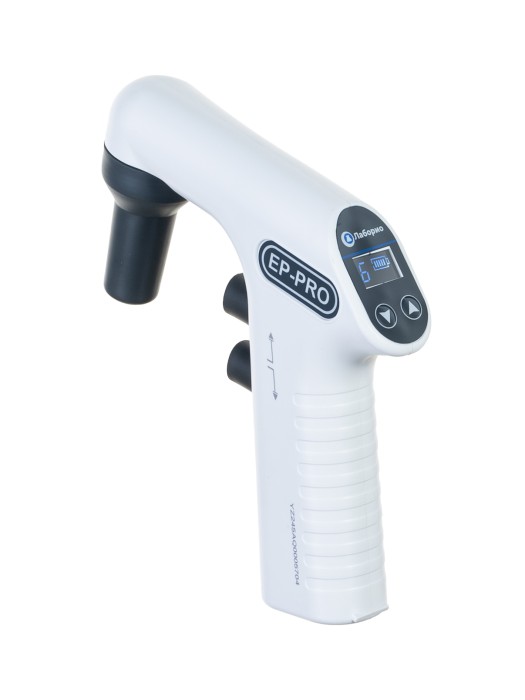 Электронная пипетка с подставкой  Лаборио EP100Pro