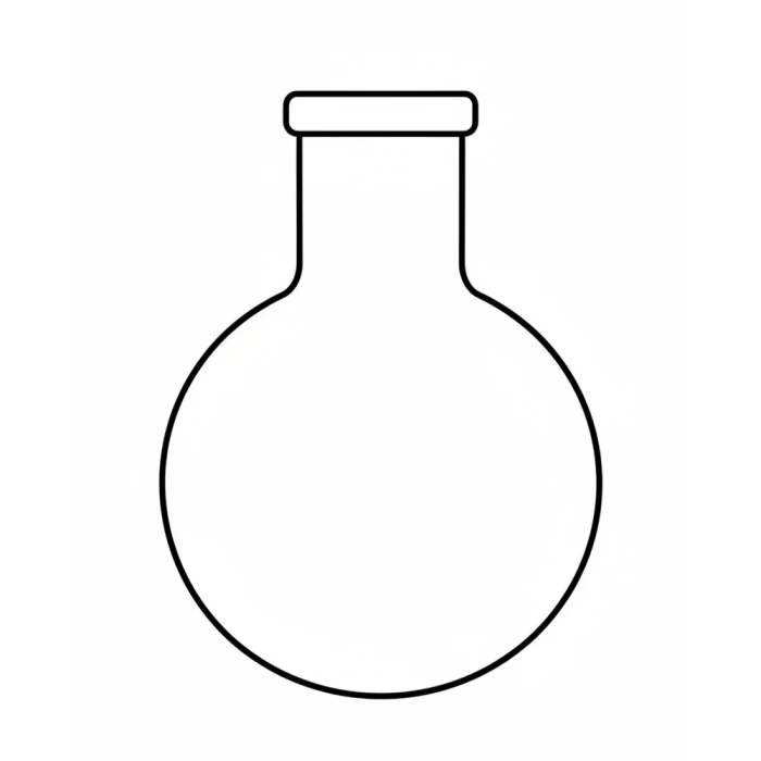 Колба круглодонная 2000 мл, К-2-2000-50 ТС короткая горловина