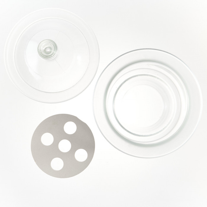 Эксикатор без крана 2-450 мм, светлое стекло