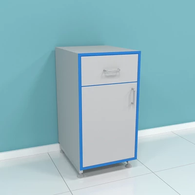 Тумба с дверцей и ящиком для лабораторных столов ПР.ТК.42