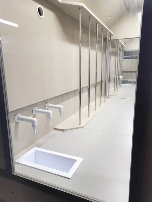 Вытяжной шкаф лабораторный из полипропилена ПП.ШВ.183 HPL