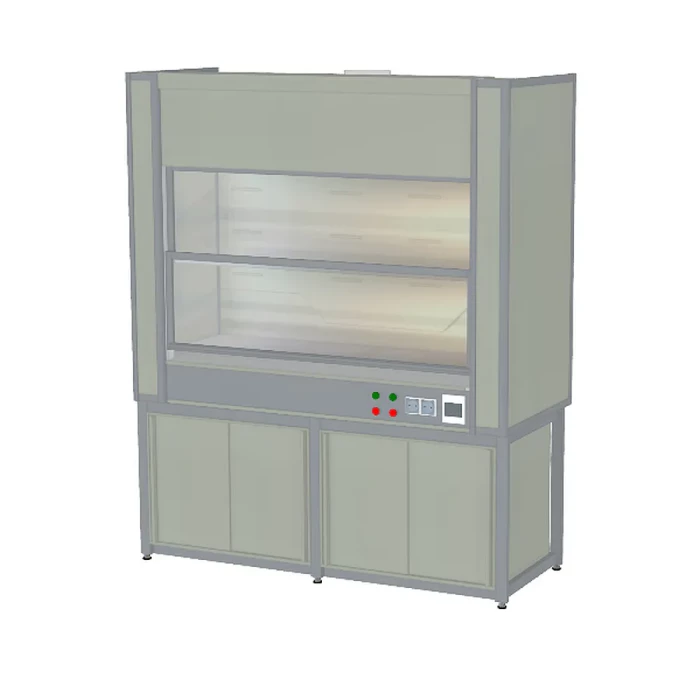 Вытяжной шкаф лабораторный из полипропилена ПП.ШВ.183 HPL