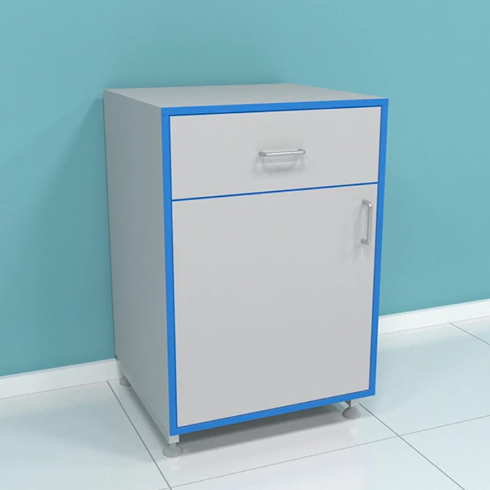Тумба с дверцей и ящиком для лабораторных столов ПР.ТК.55