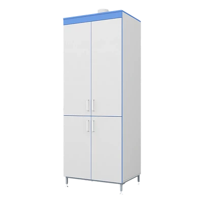 Шкаф для реактивов с четырьмя дверцами СТ.ШР.80.60.197-2.Л16