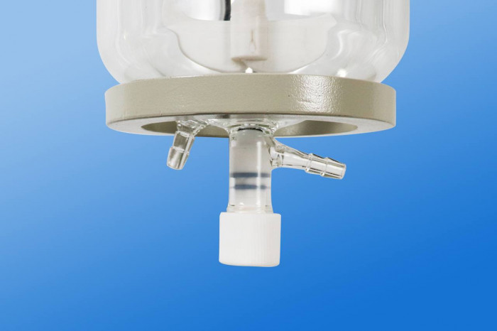 Стеклянный реактор на 2 л​ SF-2L, с рубашкой, стекло Boro 3.3