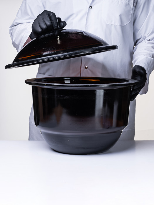 Эксикатор без крана 2-350 мм, темное стекло