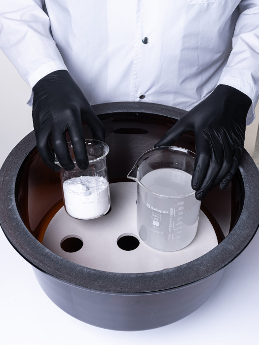 Эксикатор без крана 2-350 мм, темное стекло