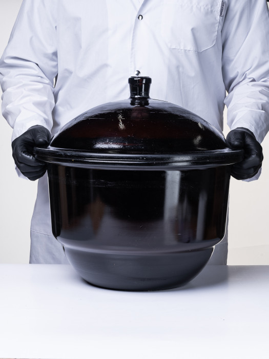 Эксикатор без крана 2-350 мм, темное стекло