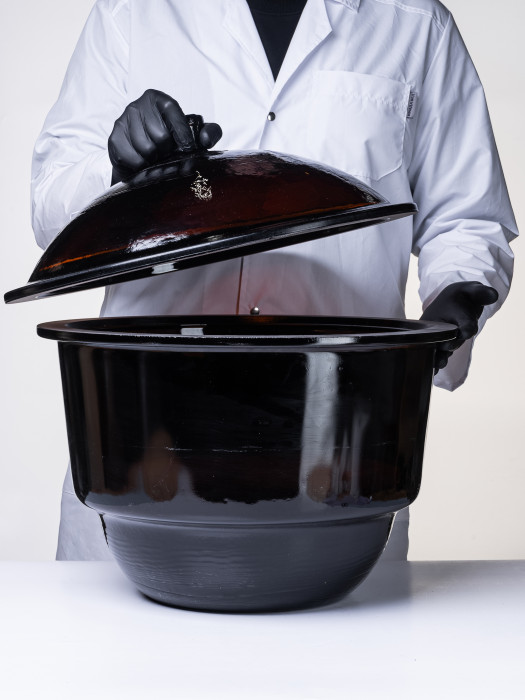 Эксикатор без крана 2-400 мм, темное стекло