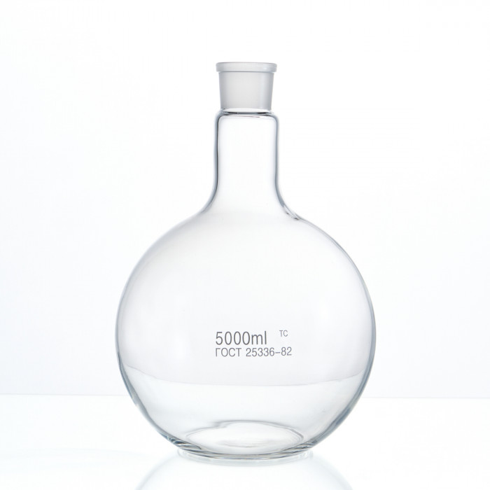 Колба плоскодонная 5000 мл, П-1-5000-29/32 ТС