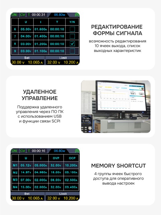 Источник питания RGK PPS8020 с поверкой