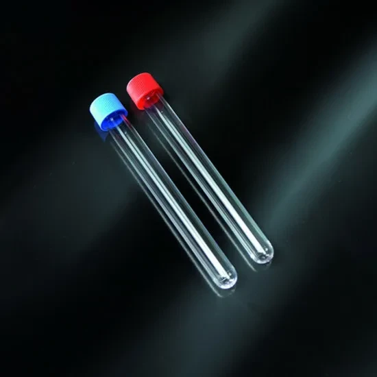 Пробирка цилиндрическая 20 мл, 16х150 мм, с винтовой крышкой, без делений, п/с, Aptaca