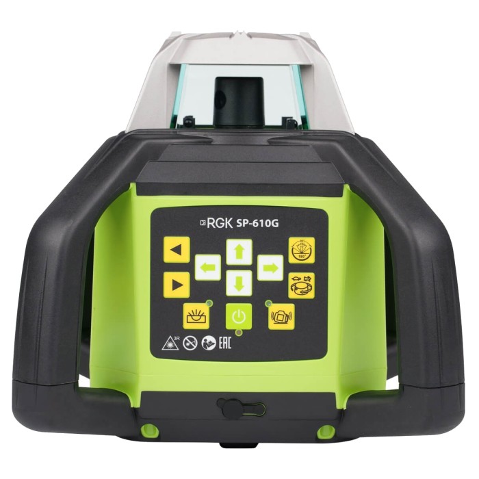 Комплект: ротационный нивелир RGK SP-610G + элевационный штатив RGK SH-340