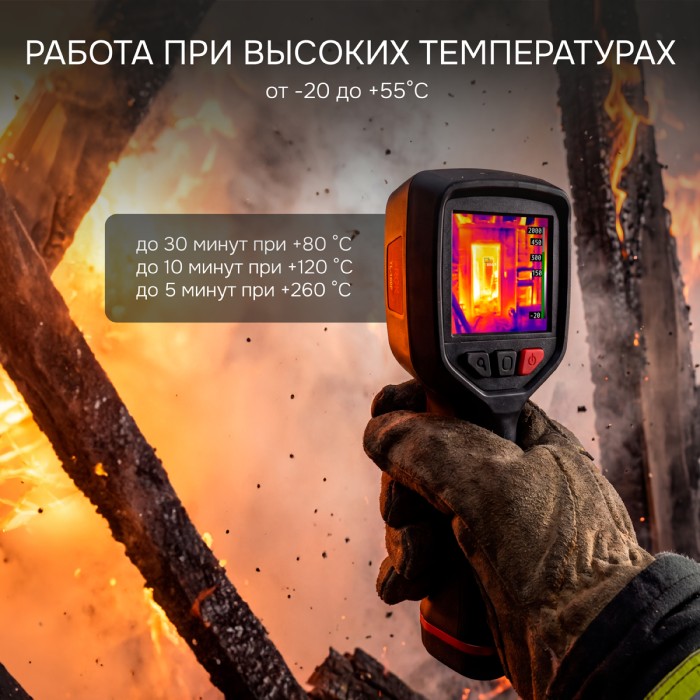 Тепловизор RGK TL-160F с поверкой
