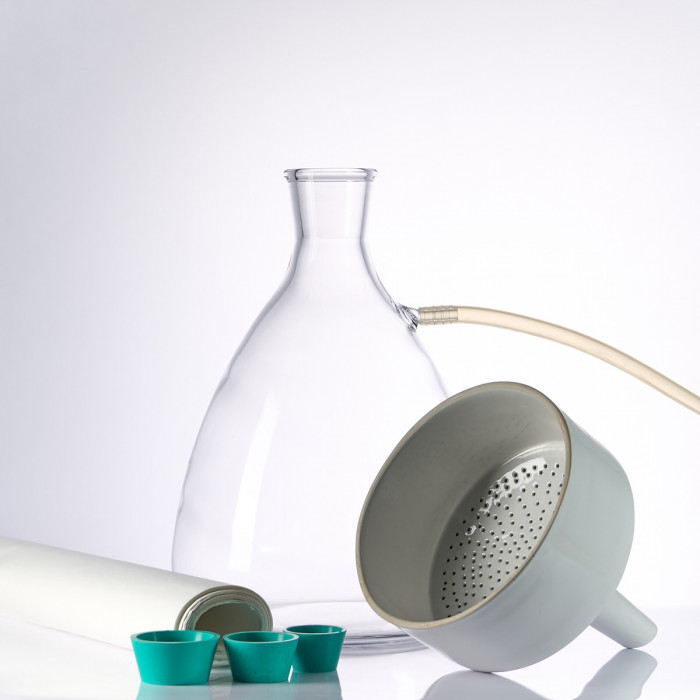 Набор для вакуумного фильтрования на 20000 мл (Бунзена 20000 мл, Бюхнера 250 мм, фильтровальная бумага 52 х 60 см, трубка 2 метра 12 мм)