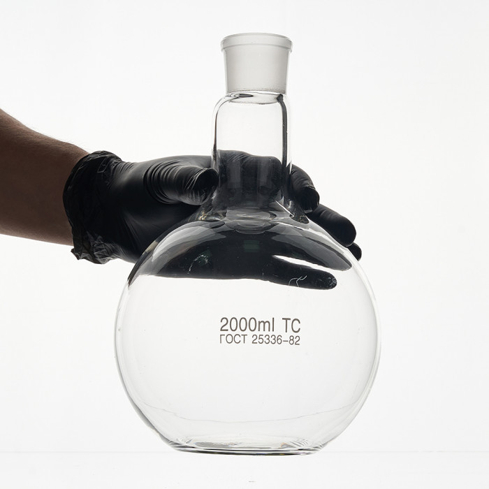 Колба плоскодонная 2000 мл, П-1-2000-29/32 ТС
