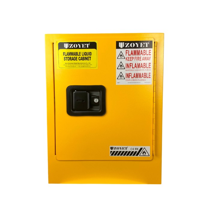 Металлический шкаф для хранения ЛВЖ 15 л (430×430×560 мм)