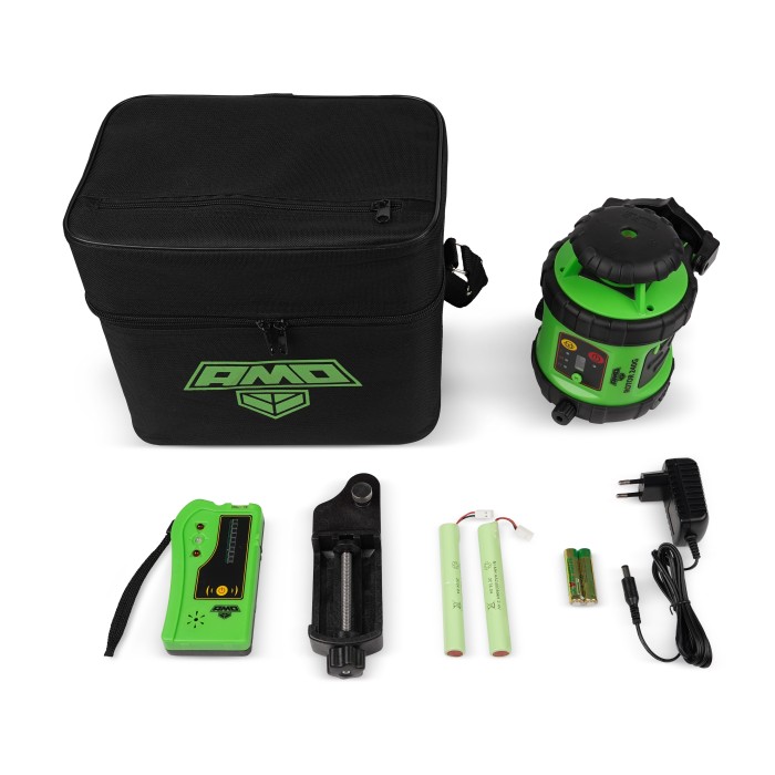 Ротационный нивелир AMO ROTOR 240G с калибровкой с зеленым лучом