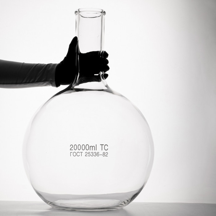 Колба плоскодонная 20000 мл, П-2-20000-78 ТС