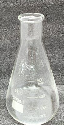 Колба коническая 500 мл, стекло МКС-500