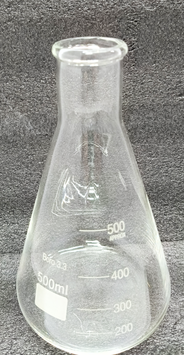 Колба коническая 500 мл, стекло МКС-500