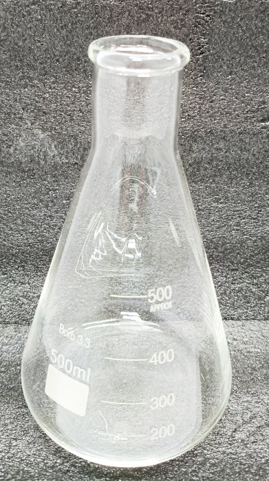 Колба коническая 500 мл, стекло МКС-500