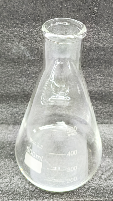Колба коническая 500 мл, стекло МКС-500